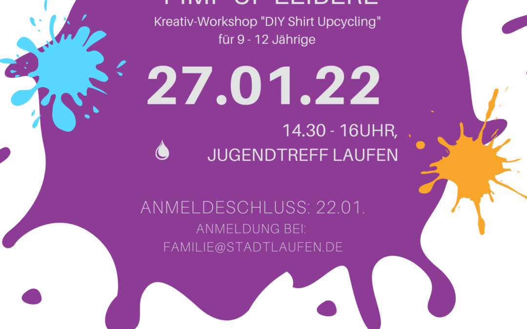 Workshops für Kids – Stadt Laufen