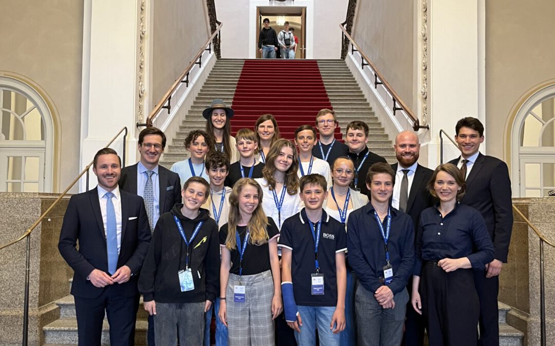 Jugendradioredaktion zu Besuch im Bayrischen Landtag